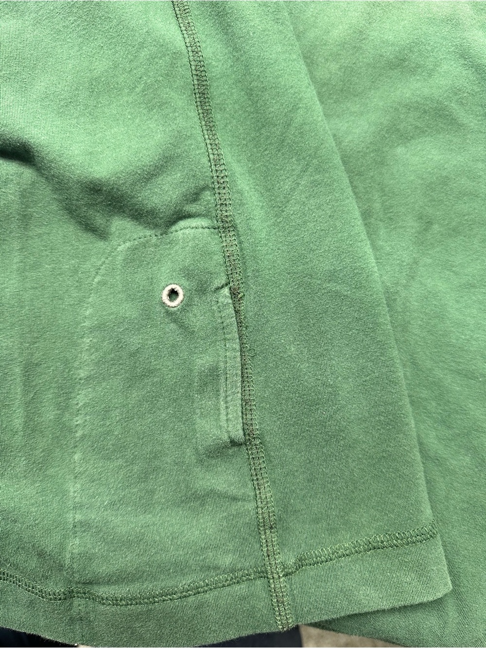 Eddie Bauer Forest Green Half-Zip‎ Pullover Mens XL Tall - Picture 10 of 10